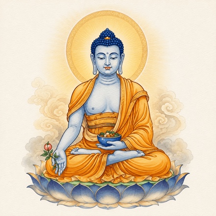 Đức Phật Dược Sư – Medicine Buddha