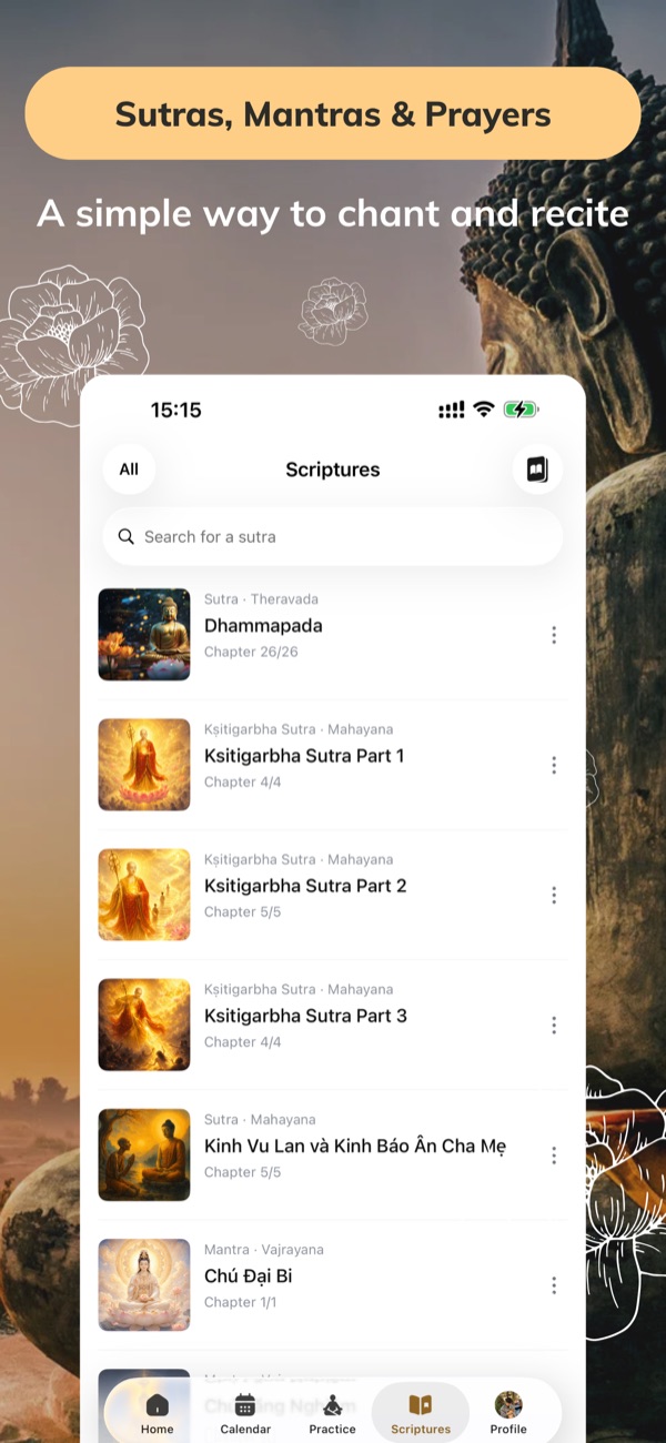 Om Mani – Sutras & mantras