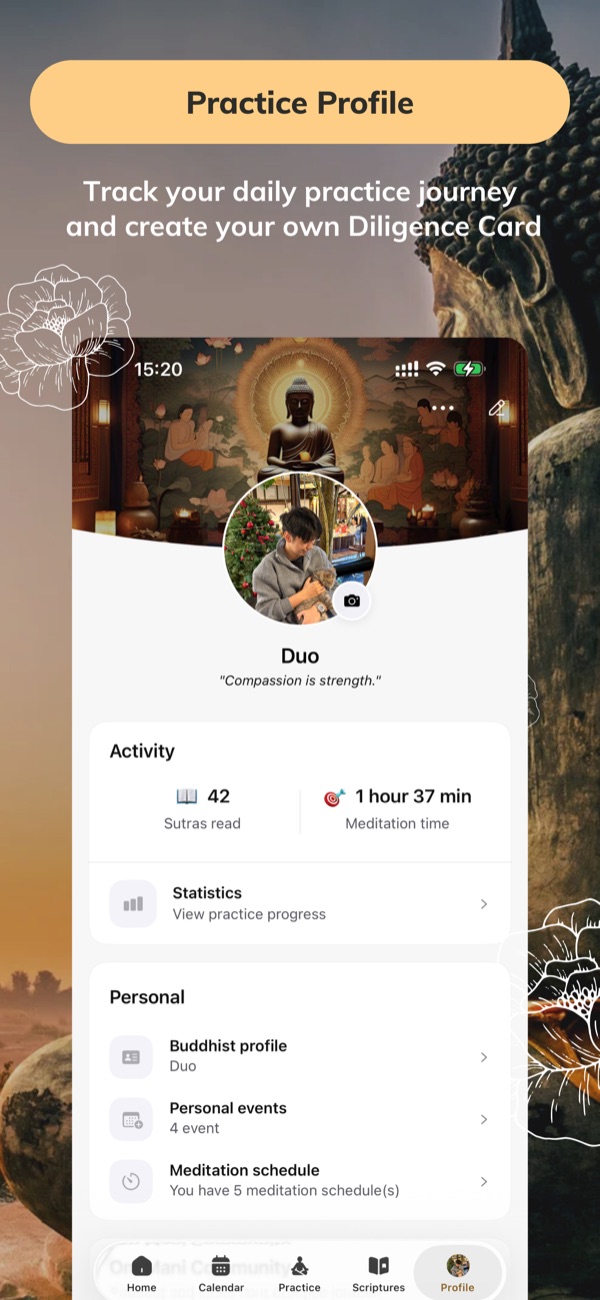 Om Mani – Practice profile