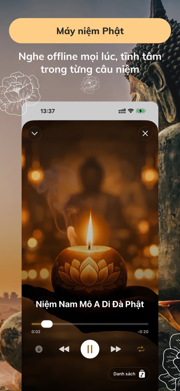 Om Mani – Máy niệm Phật