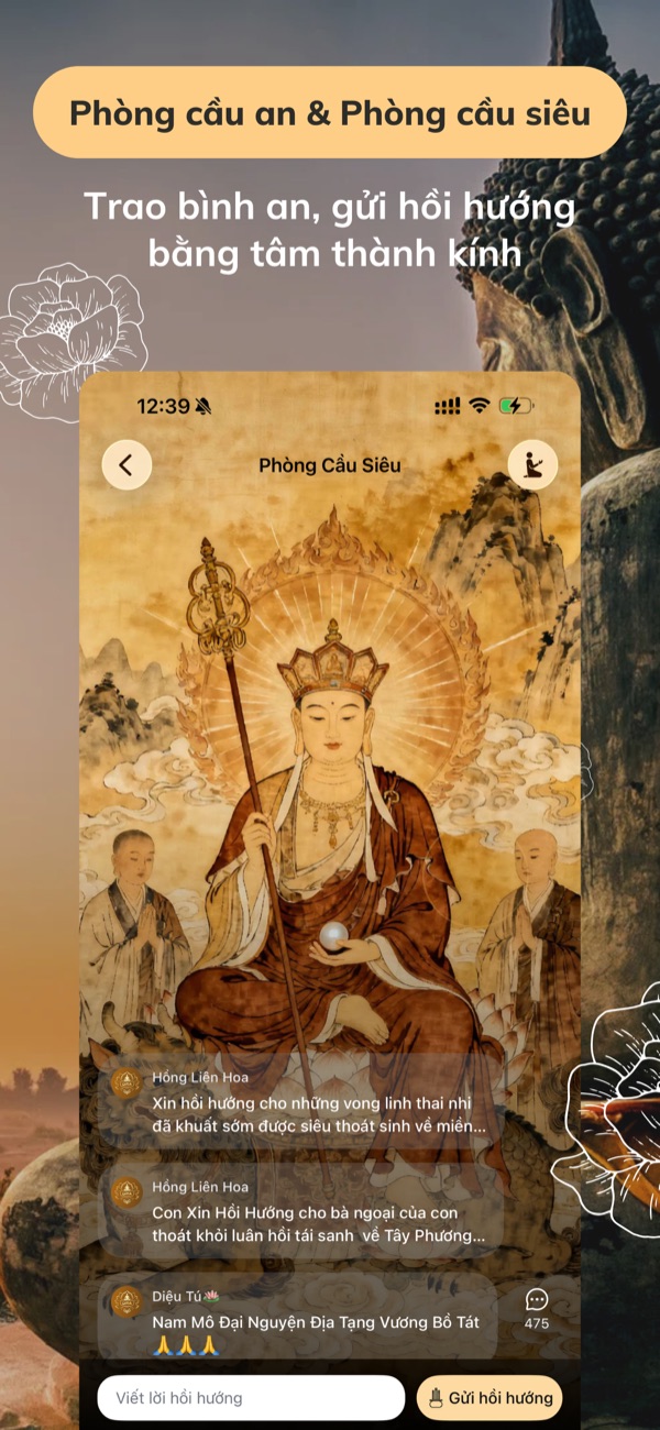 Om Mani – Phòng cầu an & cầu siêu